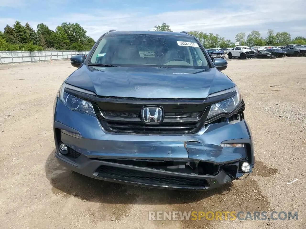 5 Photograph of a damaged car 5FNYF6H26MB014311 HONDA PILOT 2021