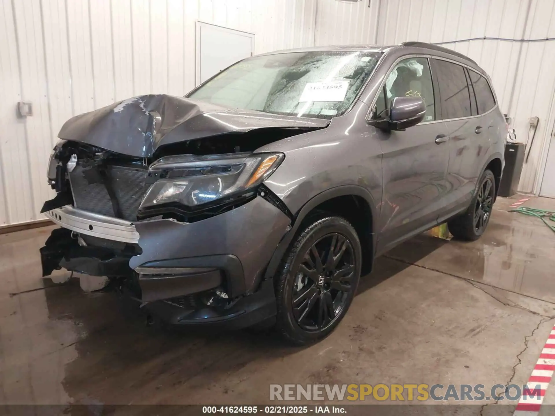 2 Photograph of a damaged car 5FNYF6H26MB014602 HONDA PILOT 2021