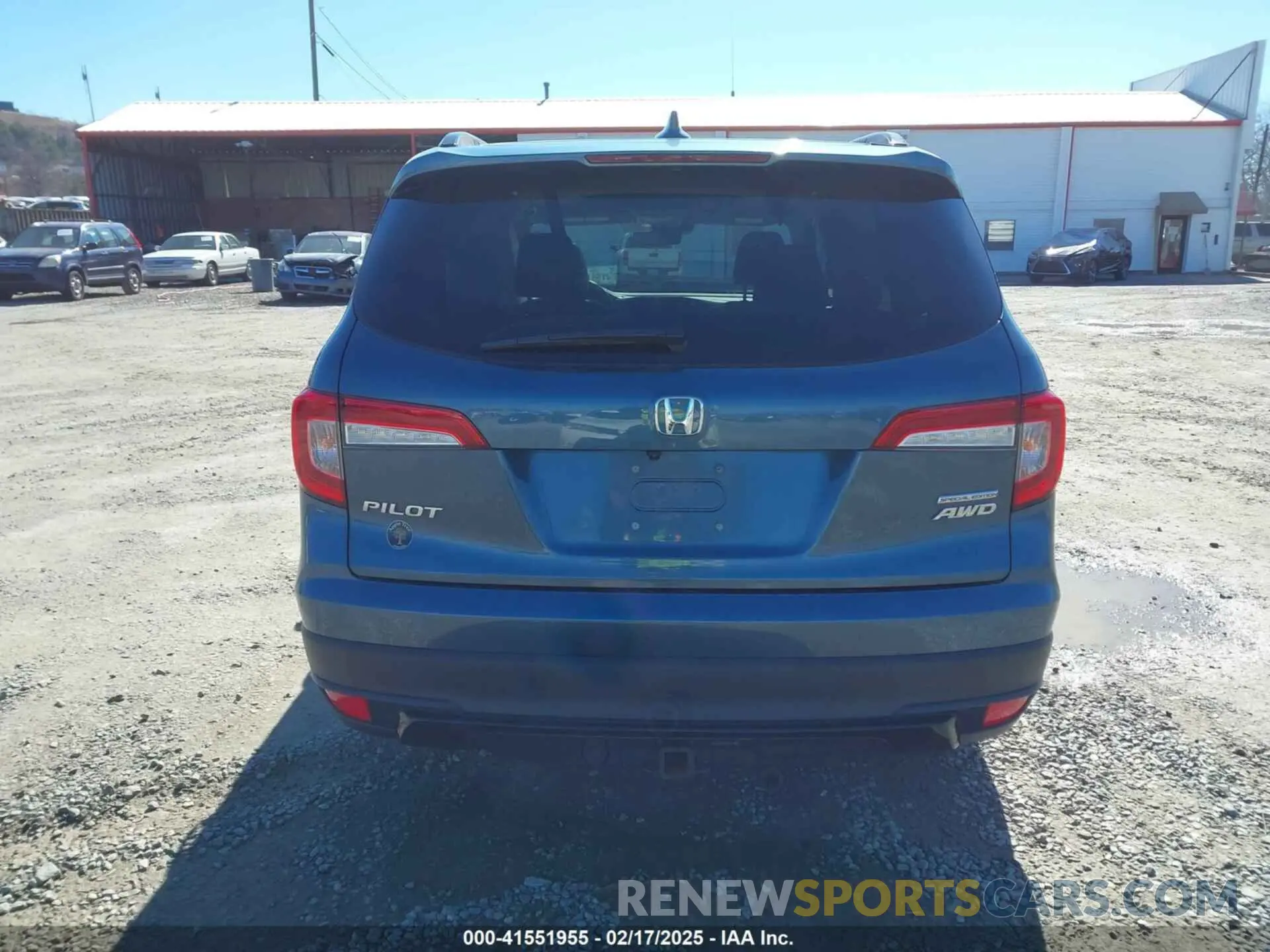 16 Photograph of a damaged car 5FNYF6H26MB019671 HONDA PILOT 2021