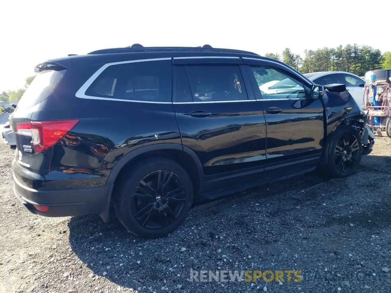 3 Photograph of a damaged car 5FNYF6H26MB077053 HONDA PILOT 2021