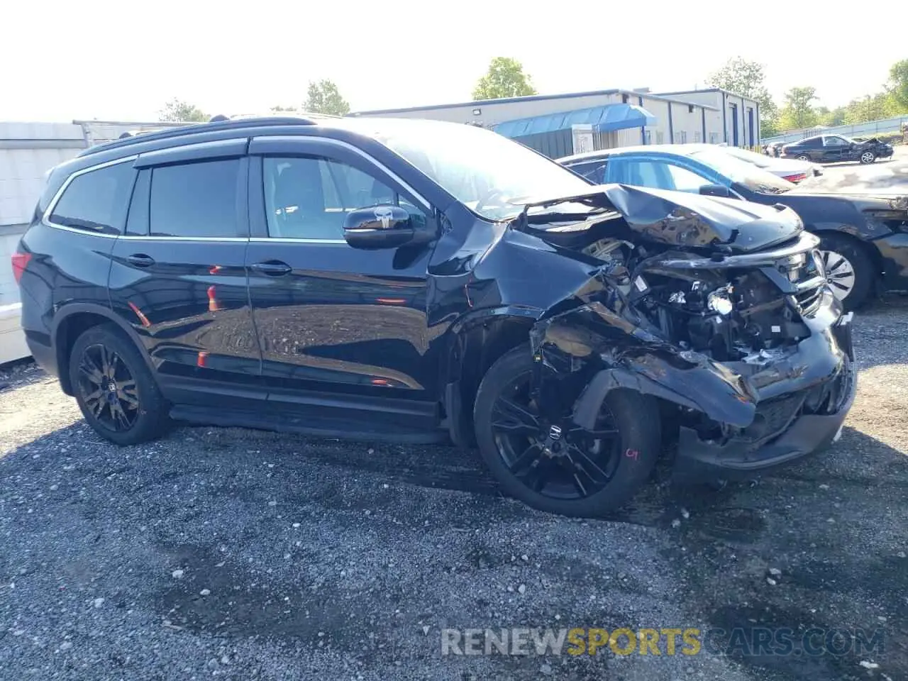 4 Photograph of a damaged car 5FNYF6H26MB077053 HONDA PILOT 2021