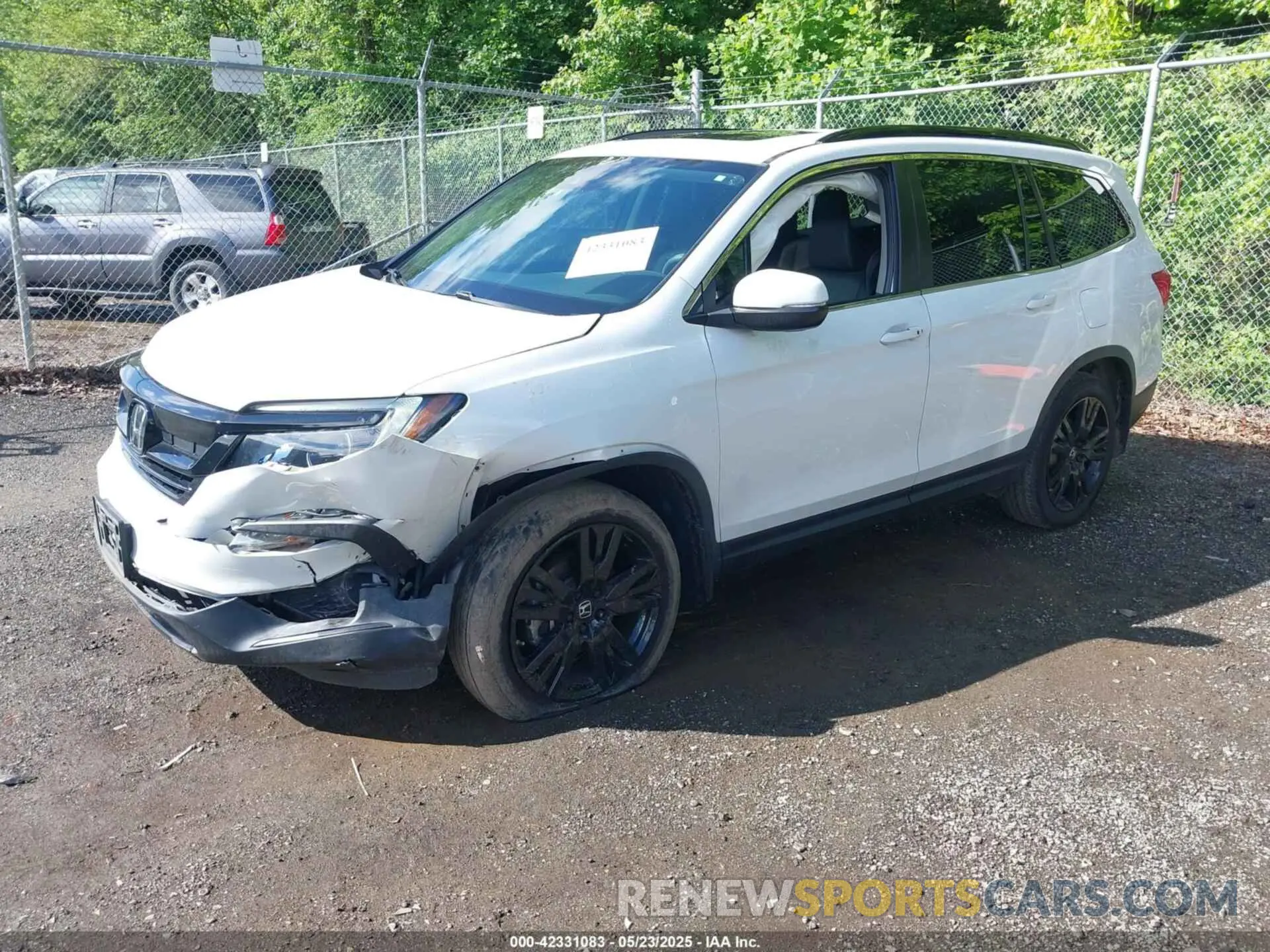 2 Photograph of a damaged car 5FNYF6H26MB102565 HONDA PILOT 2021