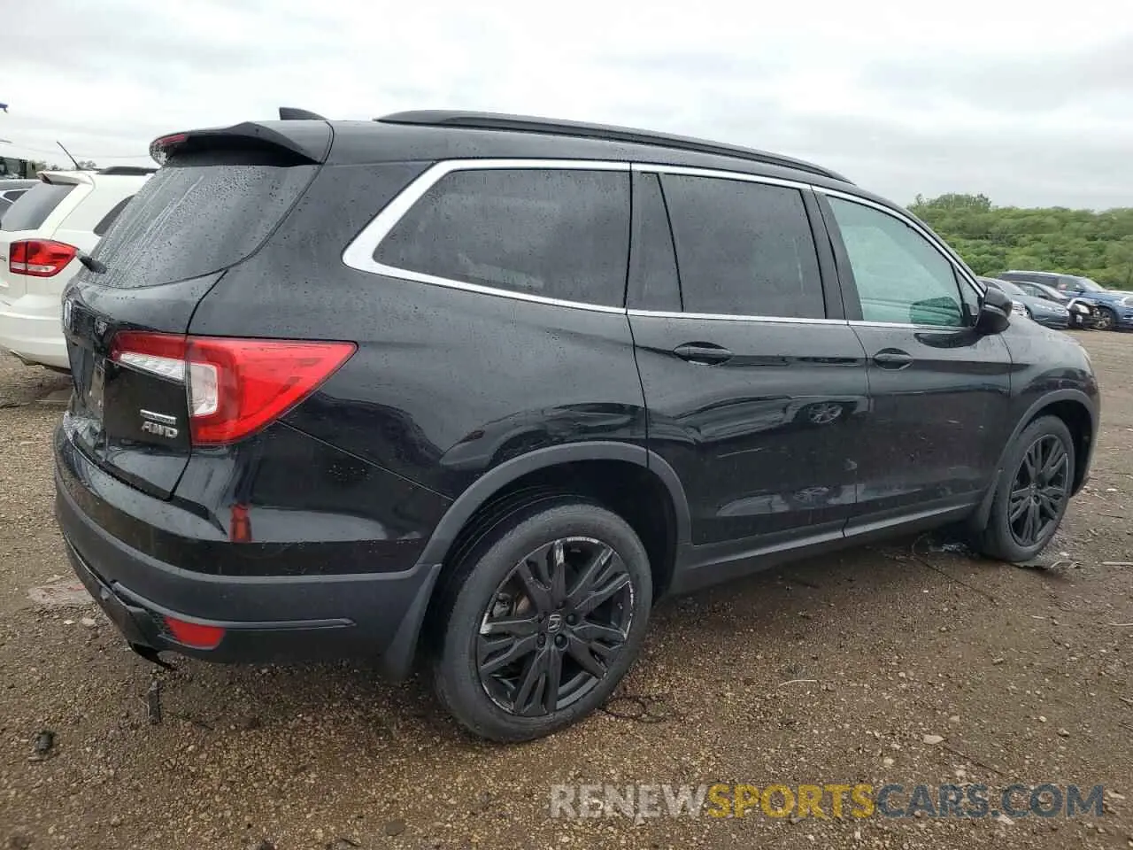 3 Photograph of a damaged car 5FNYF6H27MB002457 HONDA PILOT 2021