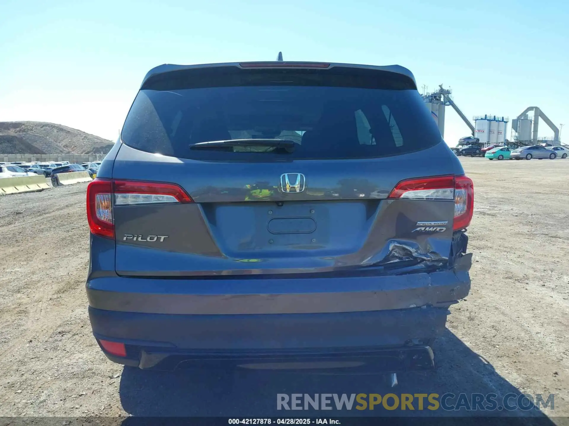 16 Photograph of a damaged car 5FNYF6H27MB043638 HONDA PILOT 2021