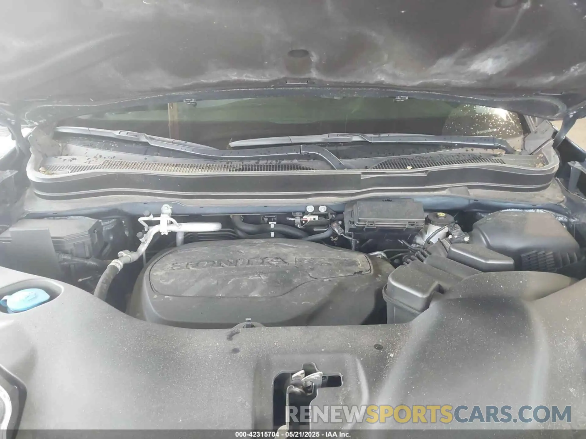 10 Photograph of a damaged car 5FNYF6H27MB096582 HONDA PILOT 2021