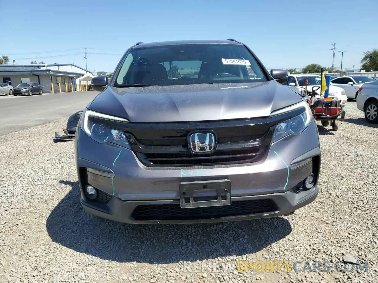 5 Photograph of a damaged car 5FNYF6H28MB023432 HONDA PILOT 2021