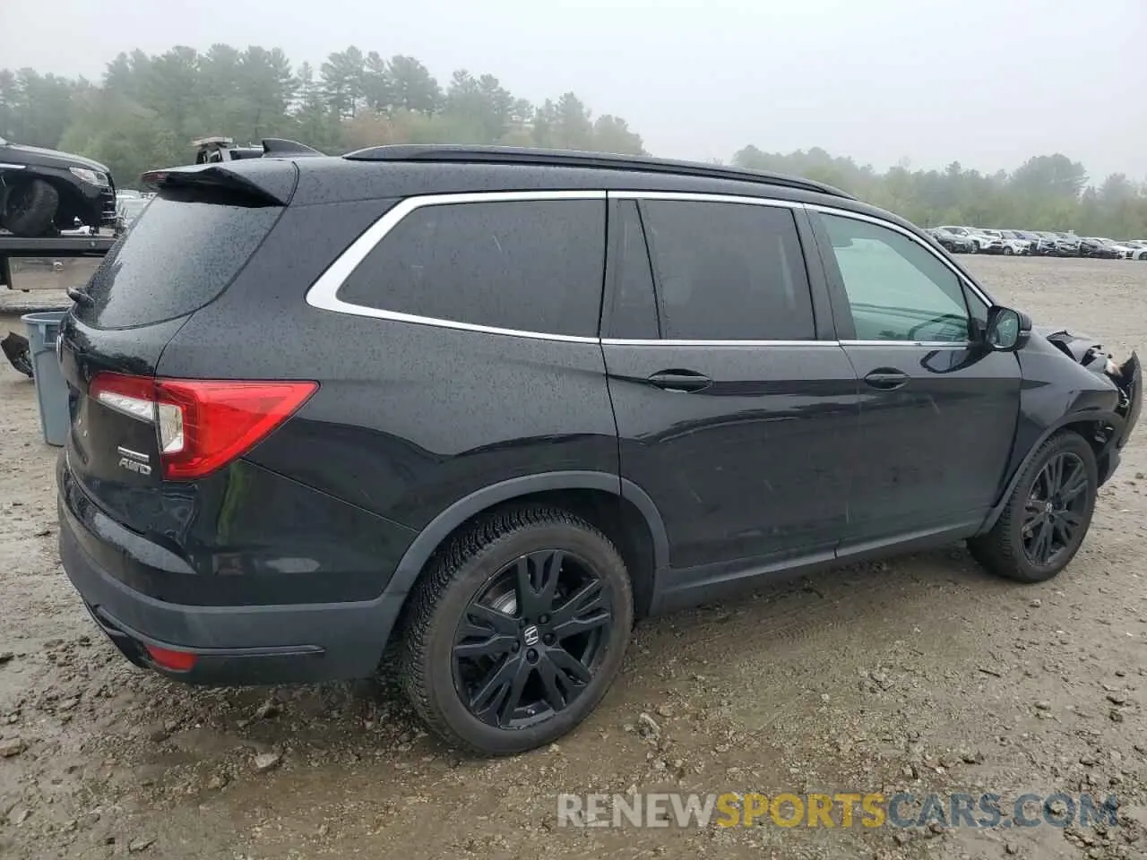 3 Photograph of a damaged car 5FNYF6H29MB034312 HONDA PILOT 2021