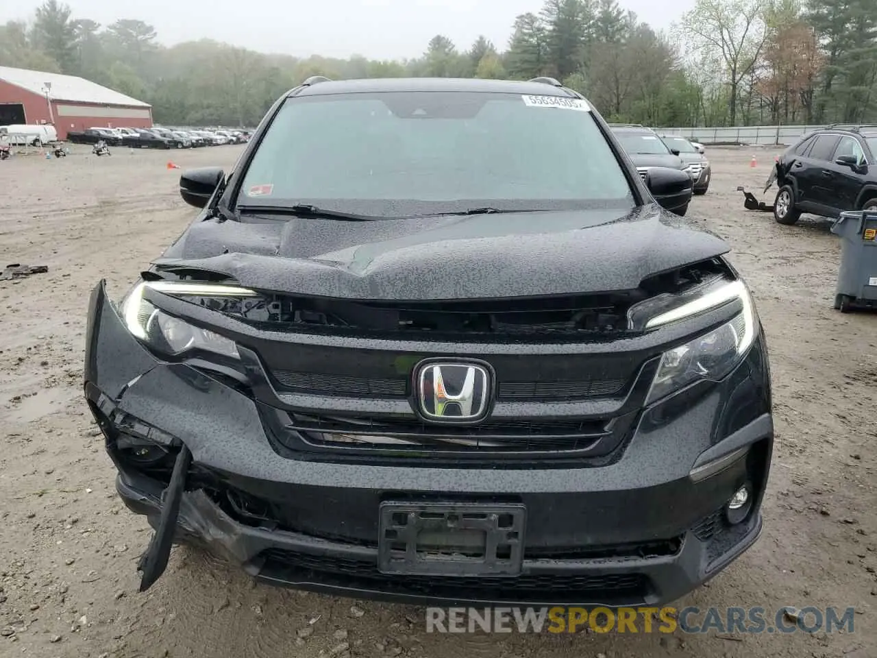 5 Photograph of a damaged car 5FNYF6H29MB034312 HONDA PILOT 2021