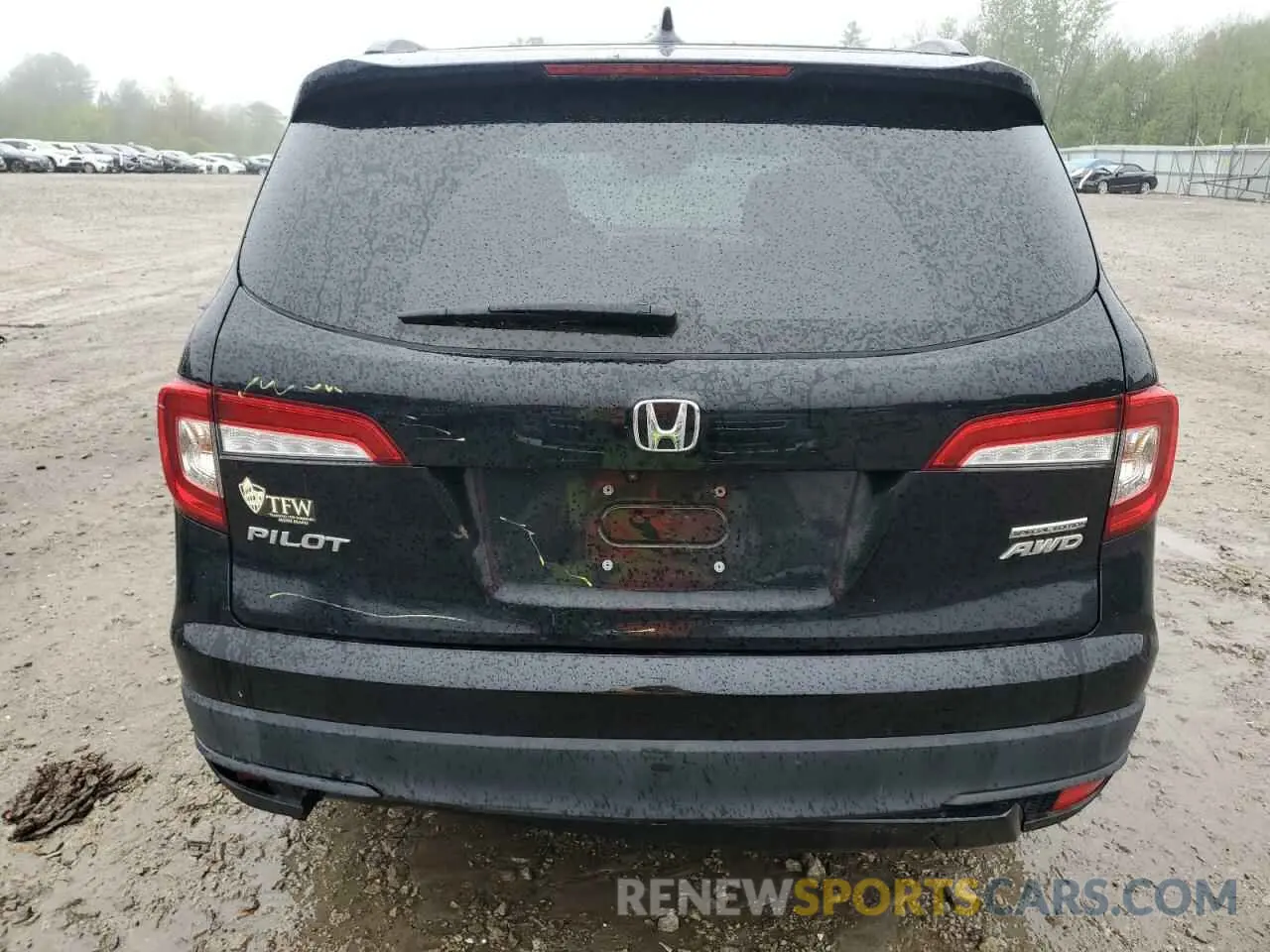 6 Photograph of a damaged car 5FNYF6H29MB034312 HONDA PILOT 2021