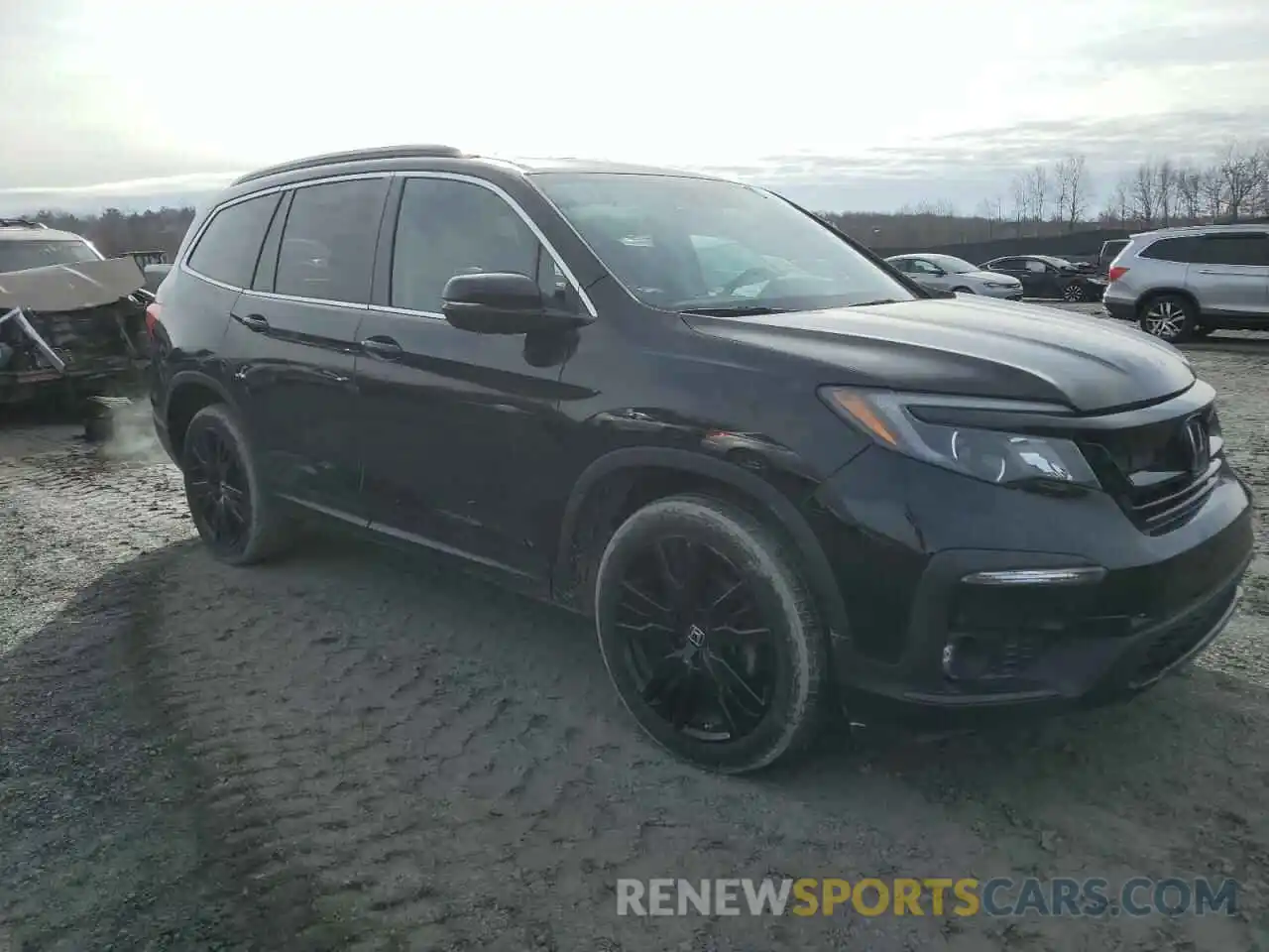 4 Photograph of a damaged car 5FNYF6H29MB057413 HONDA PILOT 2021