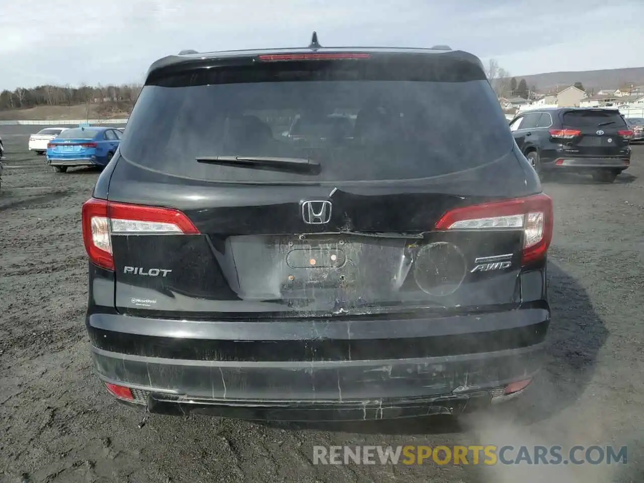 6 Photograph of a damaged car 5FNYF6H29MB057413 HONDA PILOT 2021