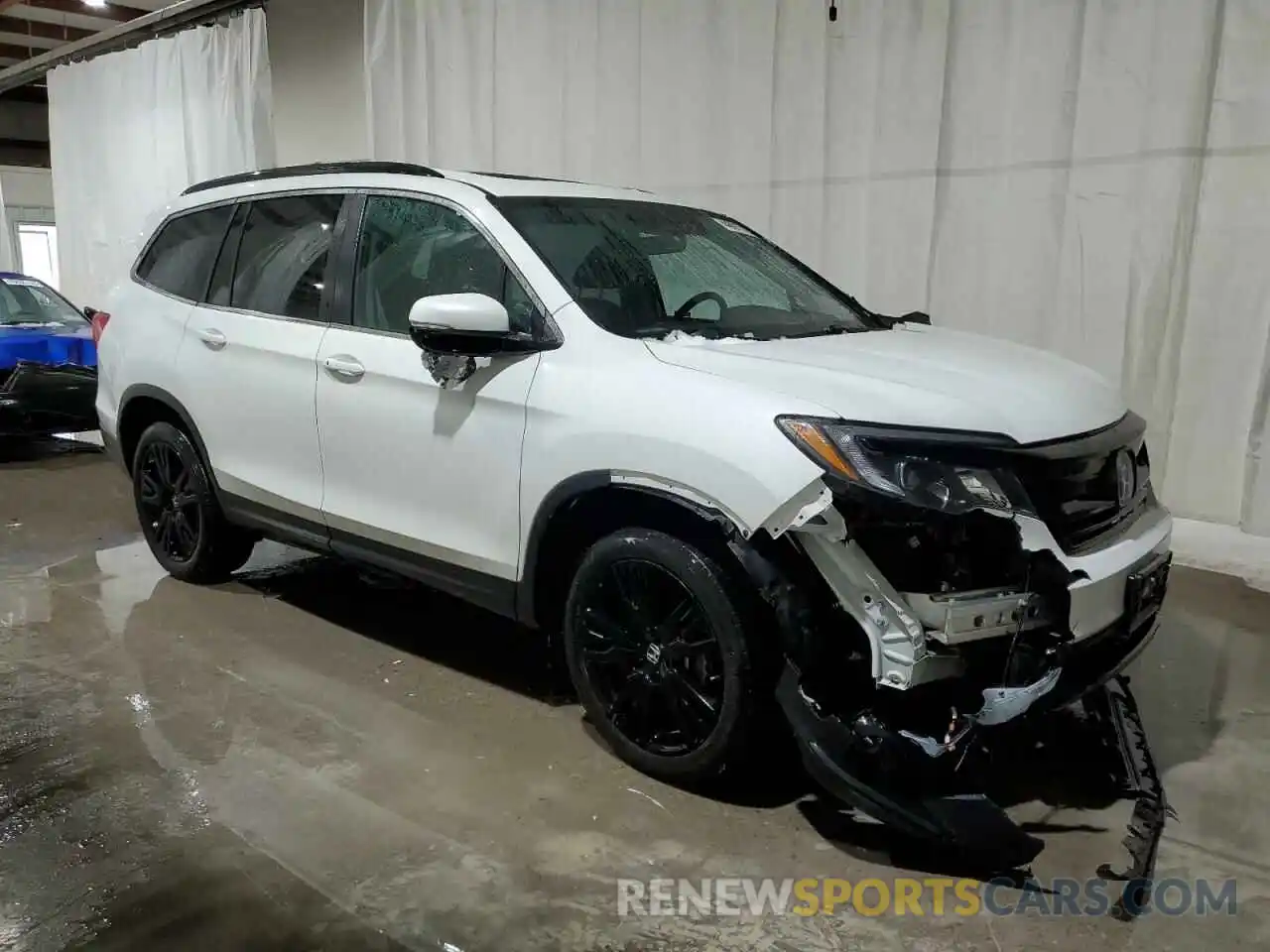 4 Photograph of a damaged car 5FNYF6H29MB058416 HONDA PILOT 2021