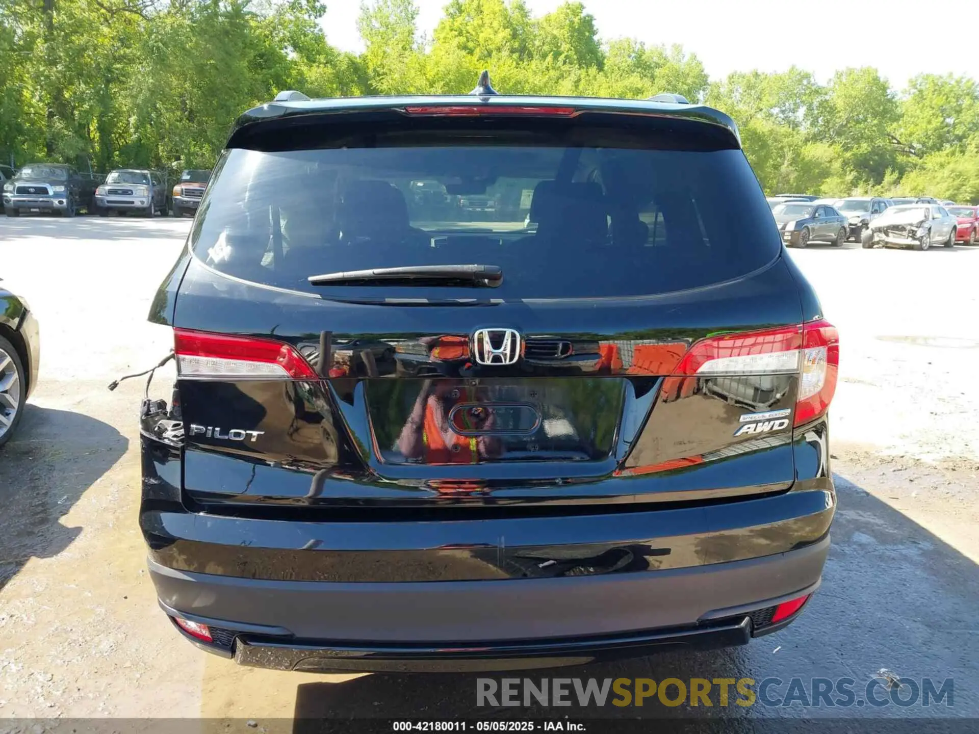 16 Photograph of a damaged car 5FNYF6H29MB083526 HONDA PILOT 2021