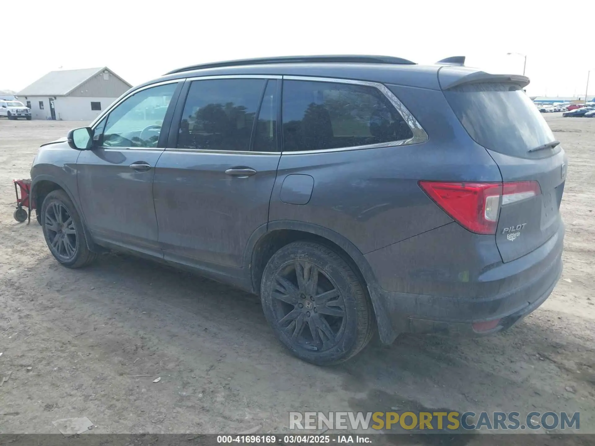 3 Photograph of a damaged car 5FNYF6H29MB087317 HONDA PILOT 2021