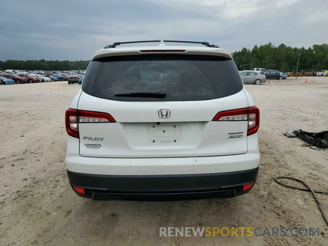 6 Photograph of a damaged car 5FNYF6H2XMB022654 HONDA PILOT 2021