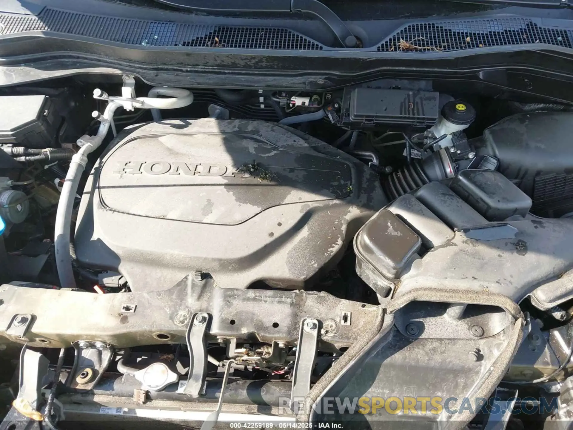 10 Photograph of a damaged car 5FNYF6H2XMB057422 HONDA PILOT 2021