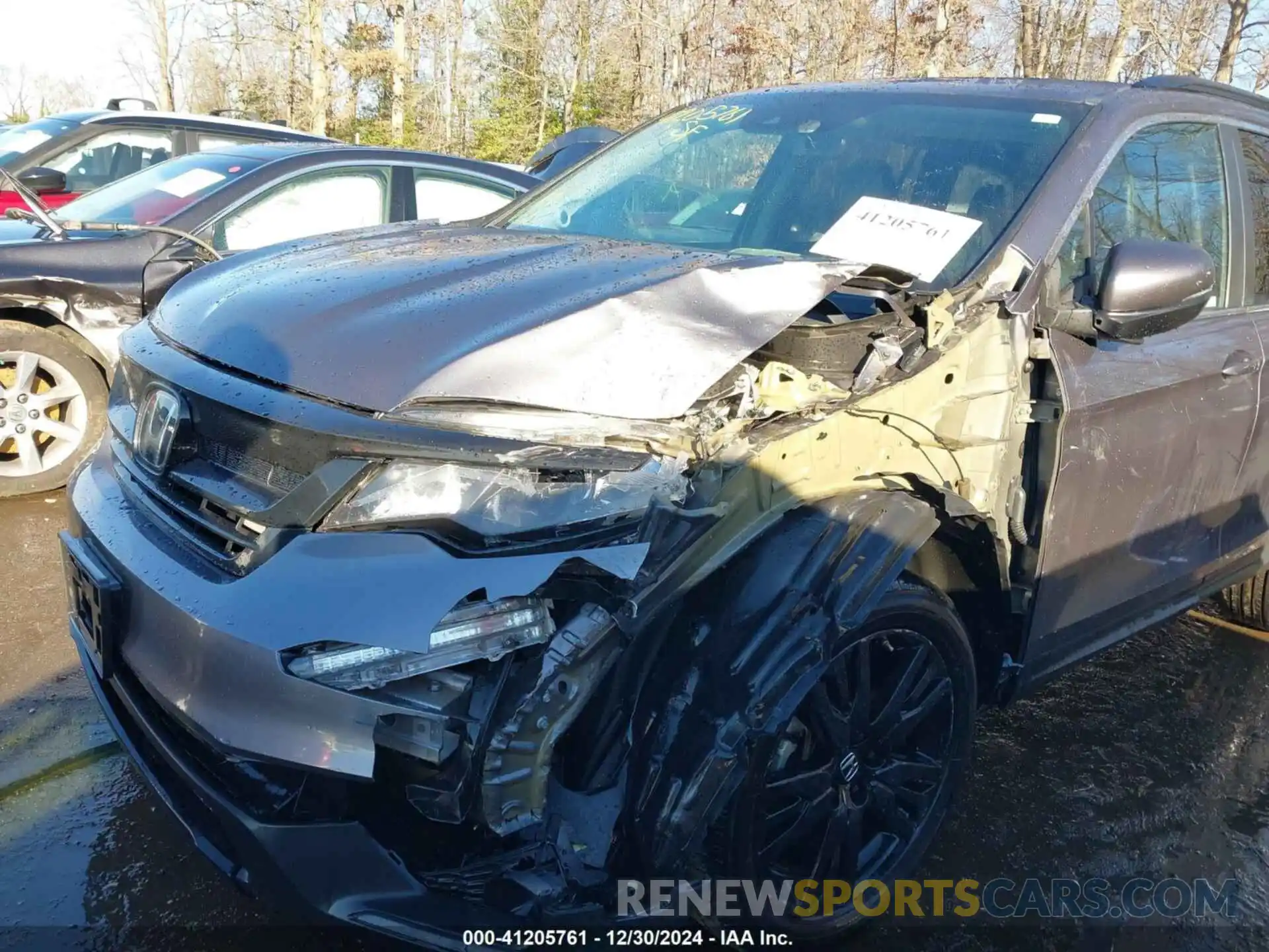 6 Photograph of a damaged car 5FNYF6H2XMB097466 HONDA PILOT 2021