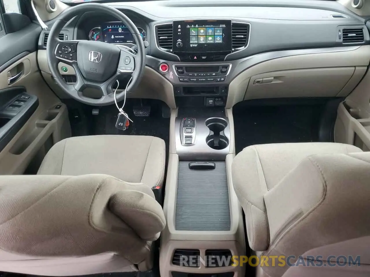 8 Photograph of a damaged car 5FNYF6H30MB029489 HONDA PILOT 2021