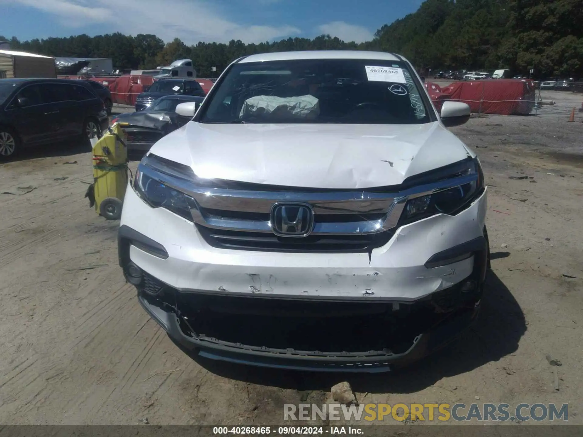 12 Photograph of a damaged car 5FNYF6H37MB068774 HONDA PILOT 2021