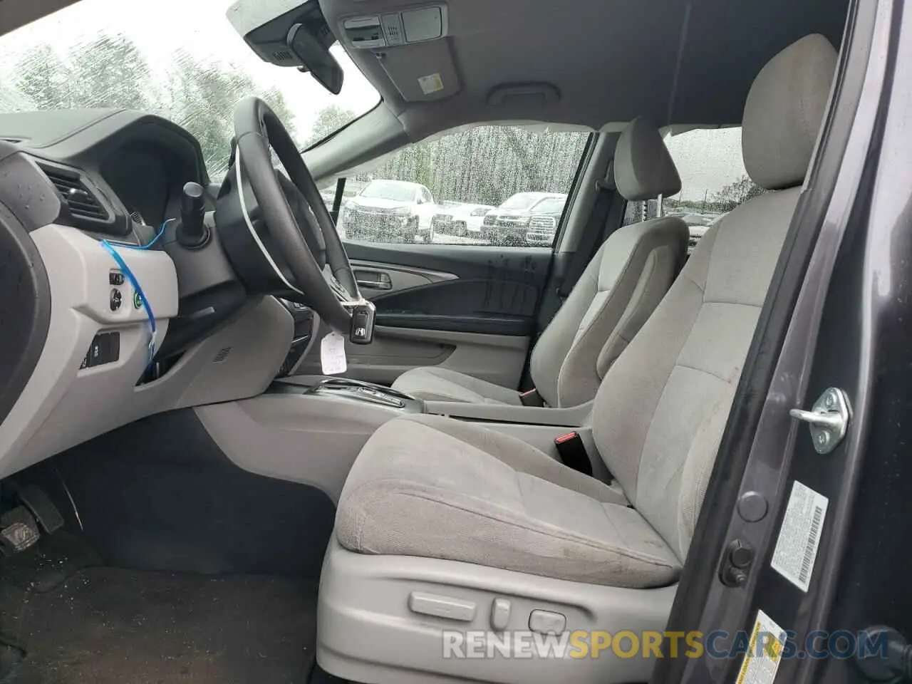 7 Photograph of a damaged car 5FNYF6H37MB081167 HONDA PILOT 2021