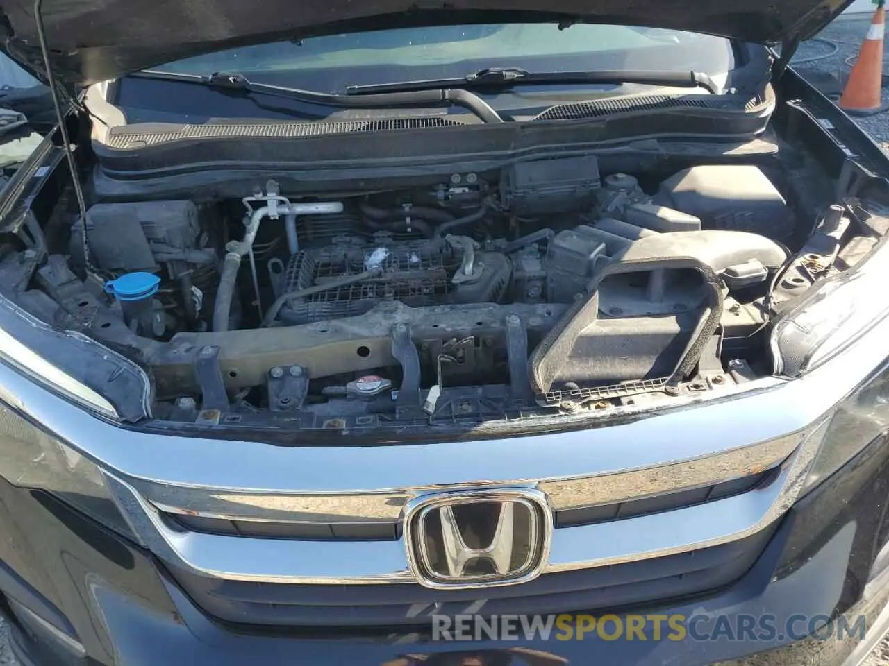 12 Photograph of a damaged car 5FNYF6H37MB501770 HONDA PILOT 2021