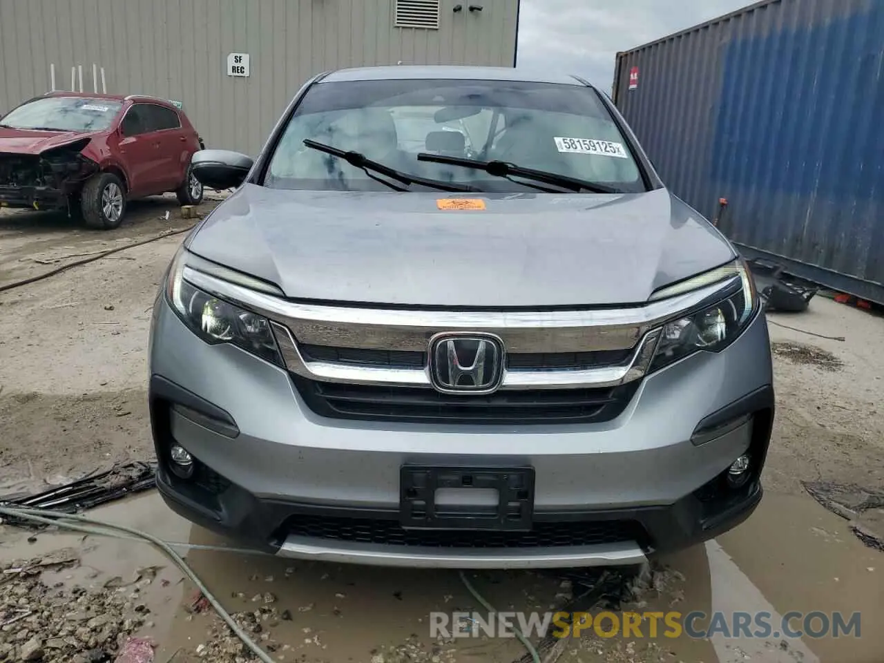 5 Photograph of a damaged car 5FNYF6H38MB018482 HONDA PILOT 2021