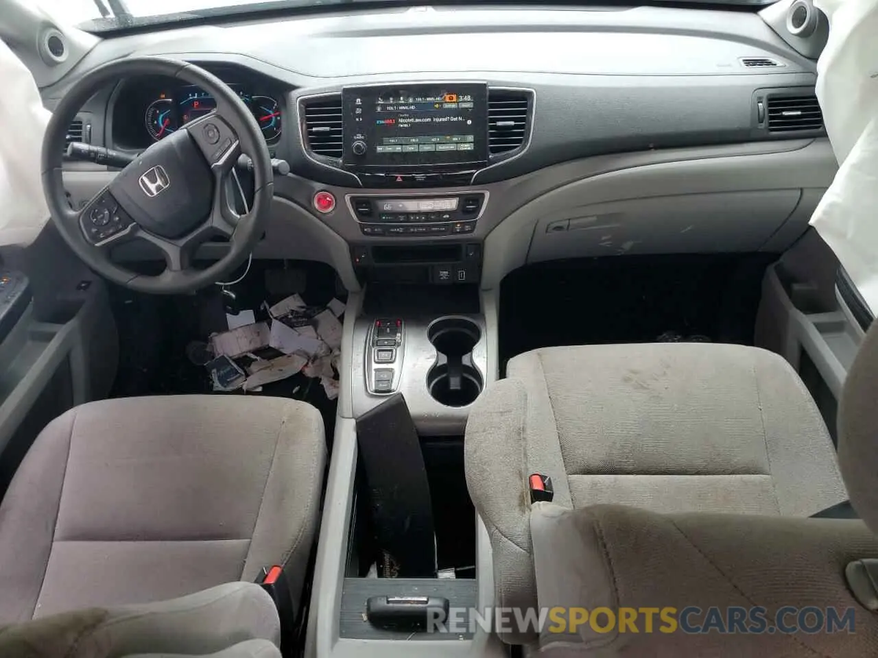 8 Photograph of a damaged car 5FNYF6H38MB018482 HONDA PILOT 2021