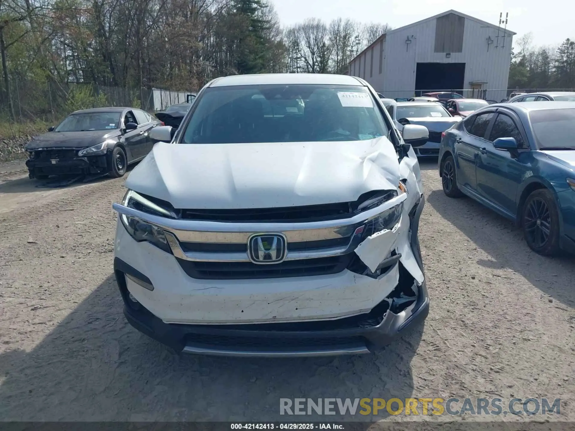 12 Photograph of a damaged car 5FNYF6H39MB022413 HONDA PILOT 2021