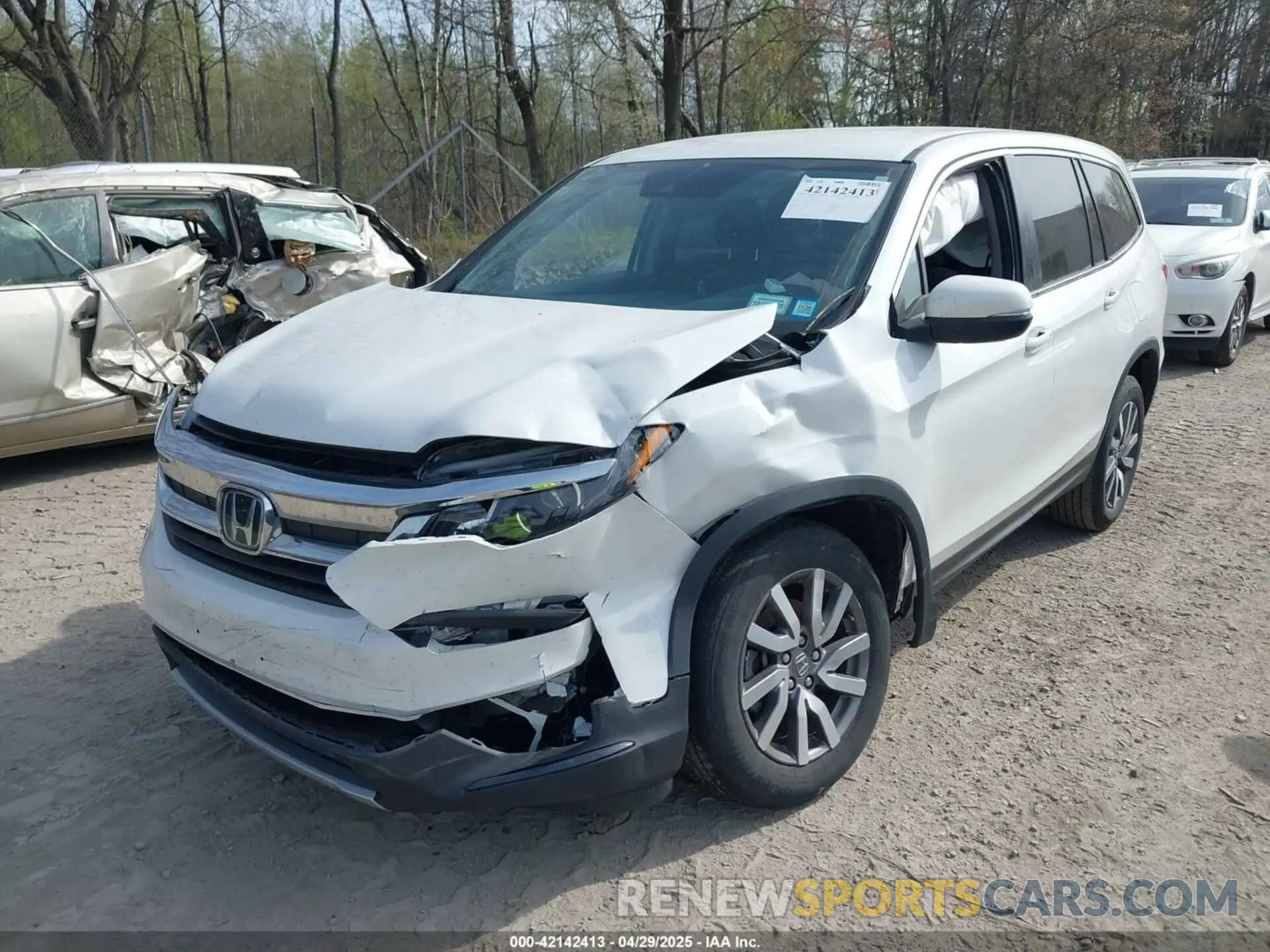 6 Photograph of a damaged car 5FNYF6H39MB022413 HONDA PILOT 2021