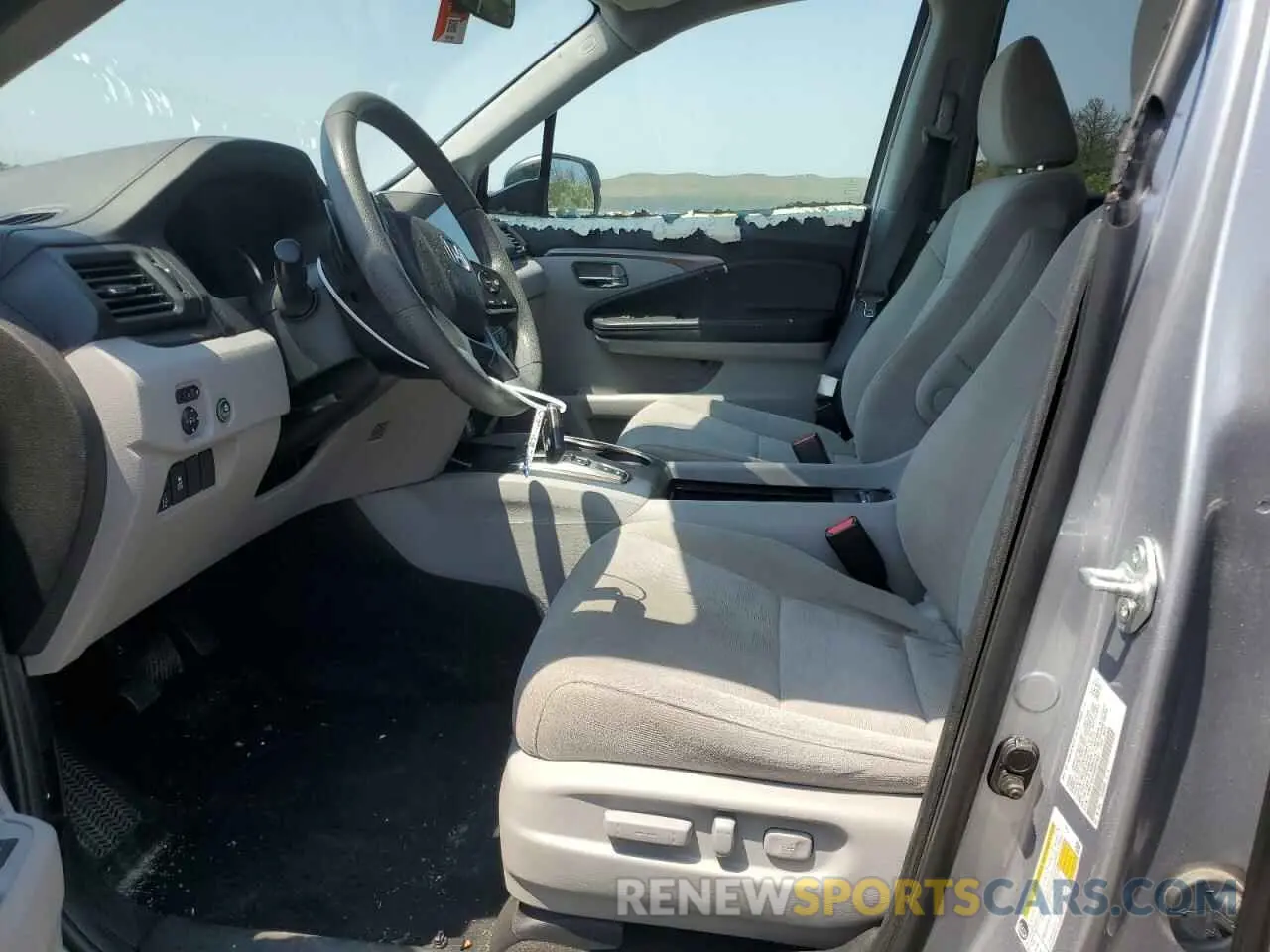 7 Photograph of a damaged car 5FNYF6H3XMB055887 HONDA PILOT 2021