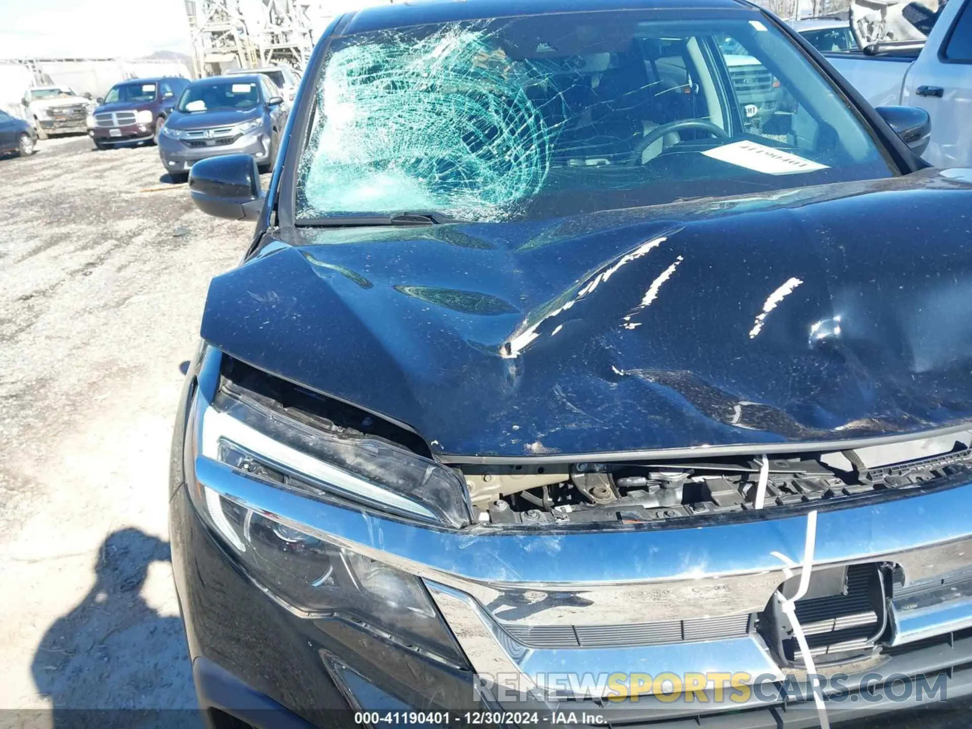 6 Photograph of a damaged car 5FNYF6H50MB081996 HONDA PILOT 2021
