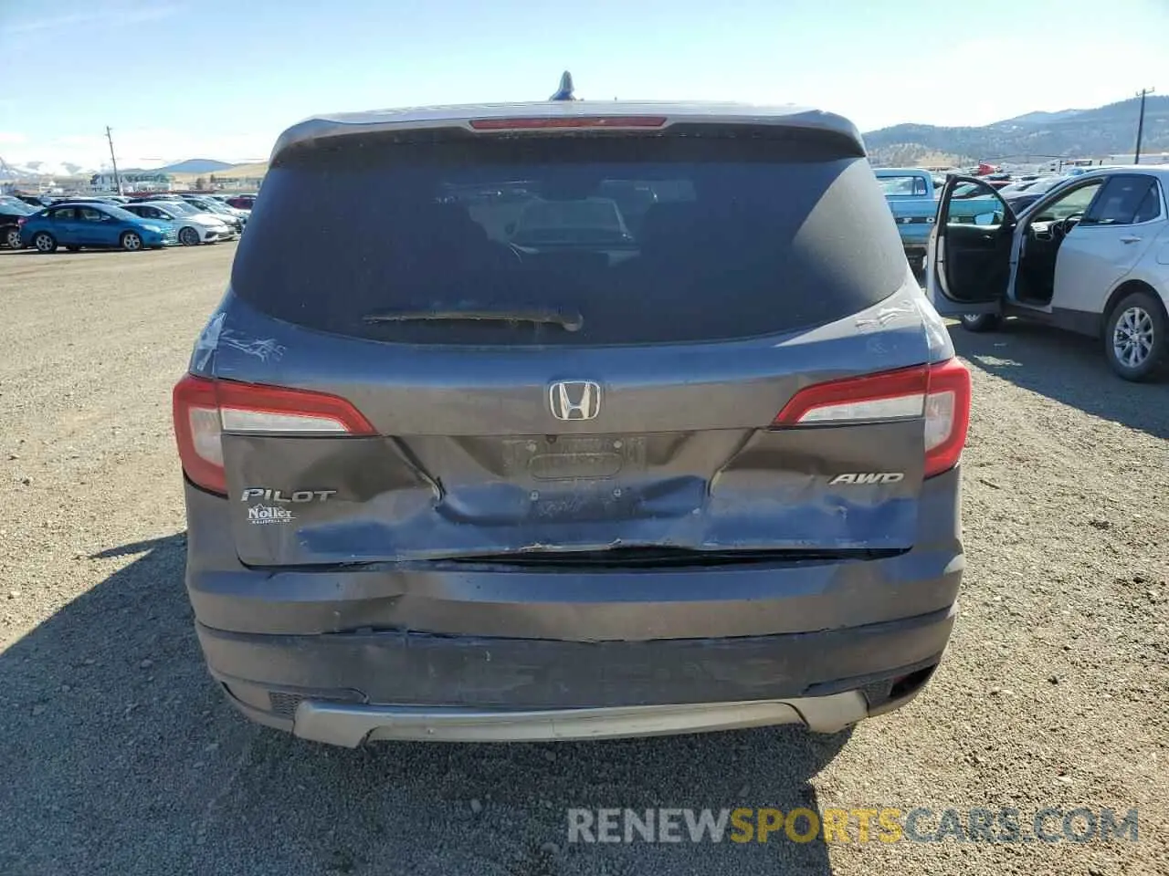6 Photograph of a damaged car 5FNYF6H51MB038896 HONDA PILOT 2021