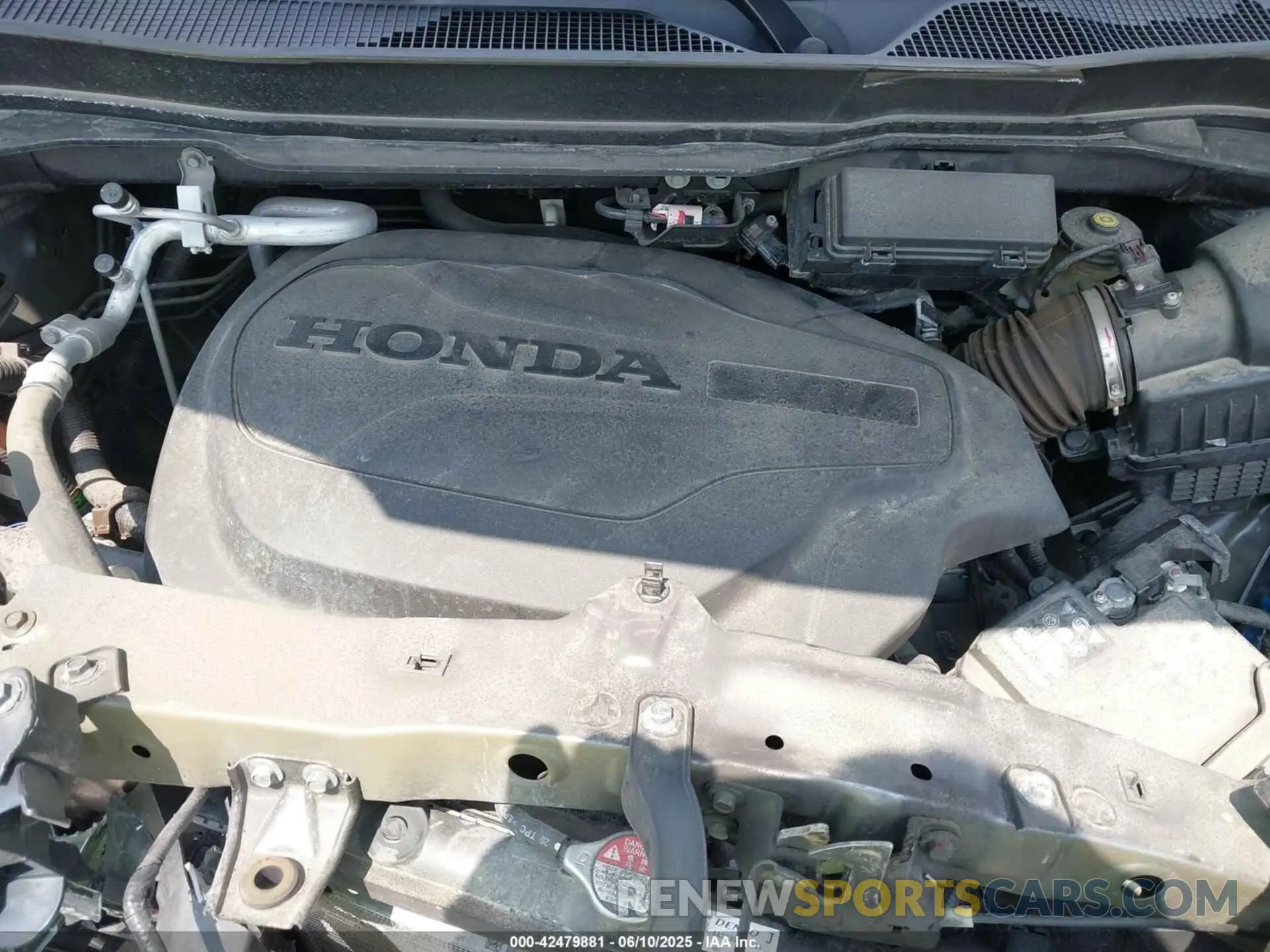 10 Photograph of a damaged car 5FNYF6H51MB077312 HONDA PILOT 2021