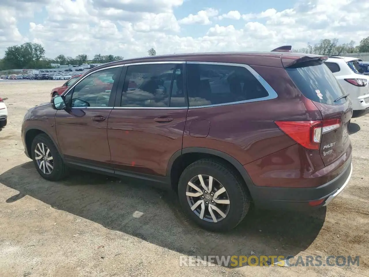 2 Photograph of a damaged car 5FNYF6H52MB088299 HONDA PILOT 2021