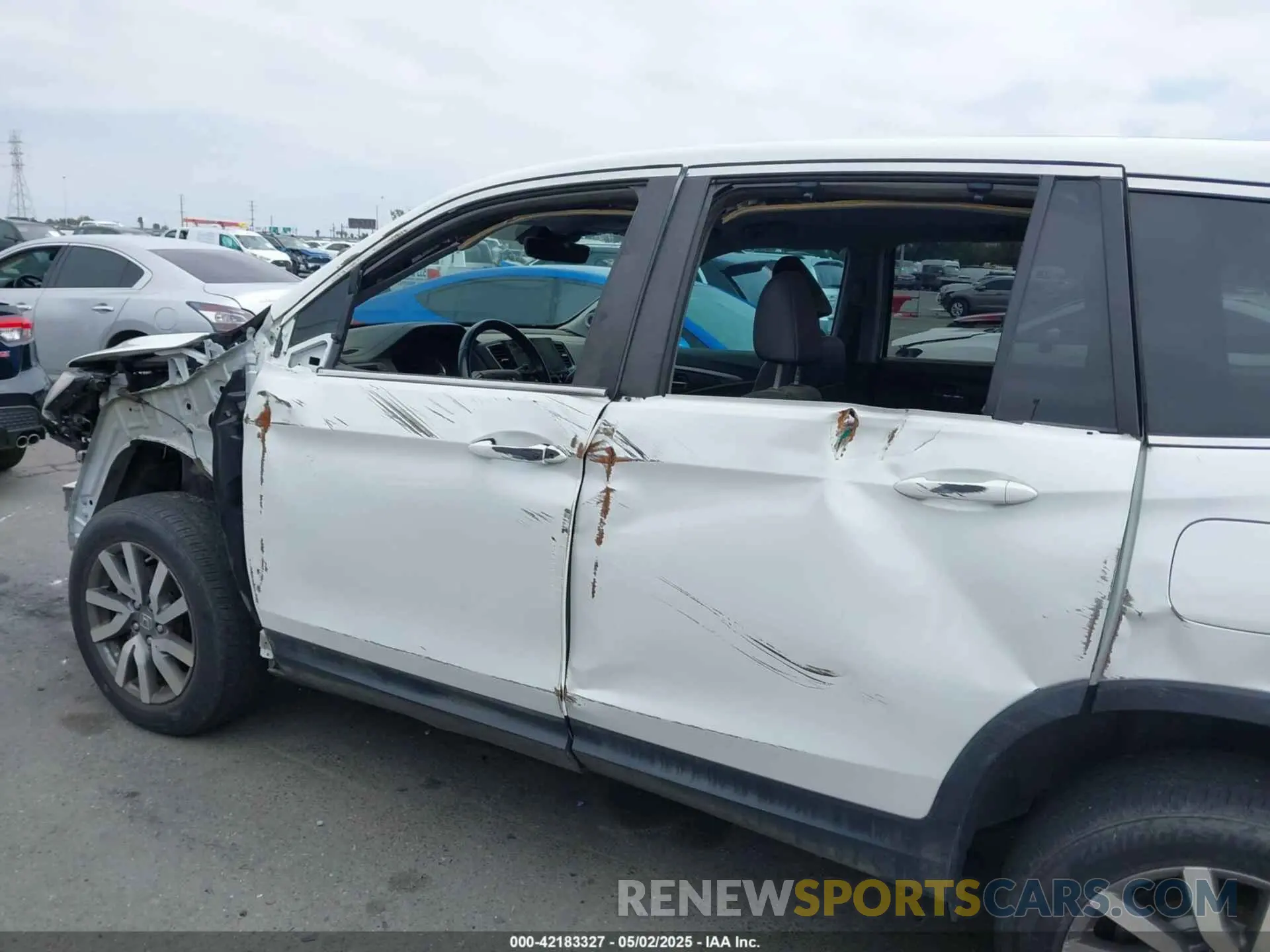6 Photograph of a damaged car 5FNYF6H52MB099822 HONDA PILOT 2021