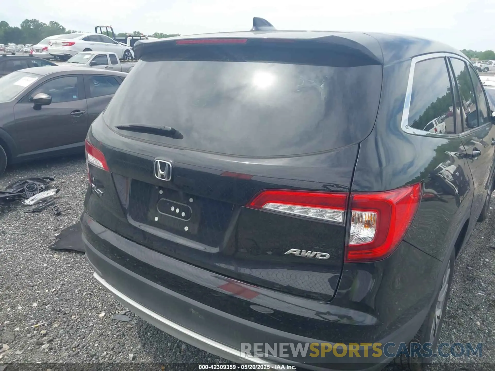 16 Photograph of a damaged car 5FNYF6H53MB097089 HONDA PILOT 2021