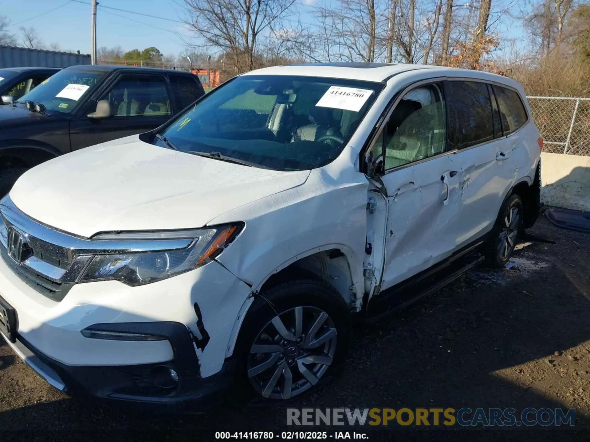 6 Photograph of a damaged car 5FNYF6H54MB020232 HONDA PILOT 2021