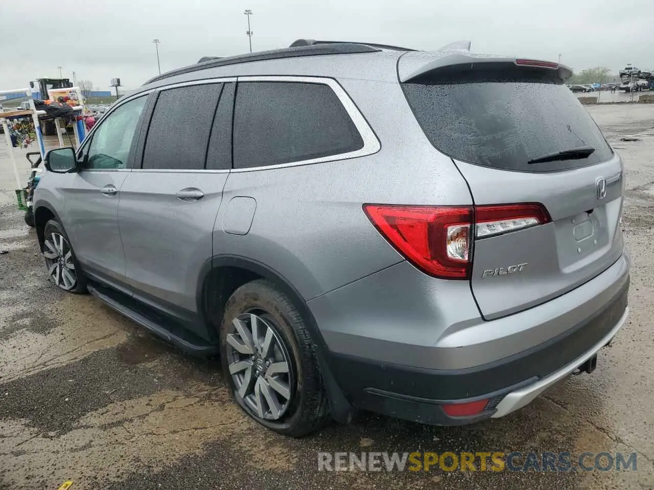 2 Photograph of a damaged car 5FNYF6H54MB100551 HONDA PILOT 2021