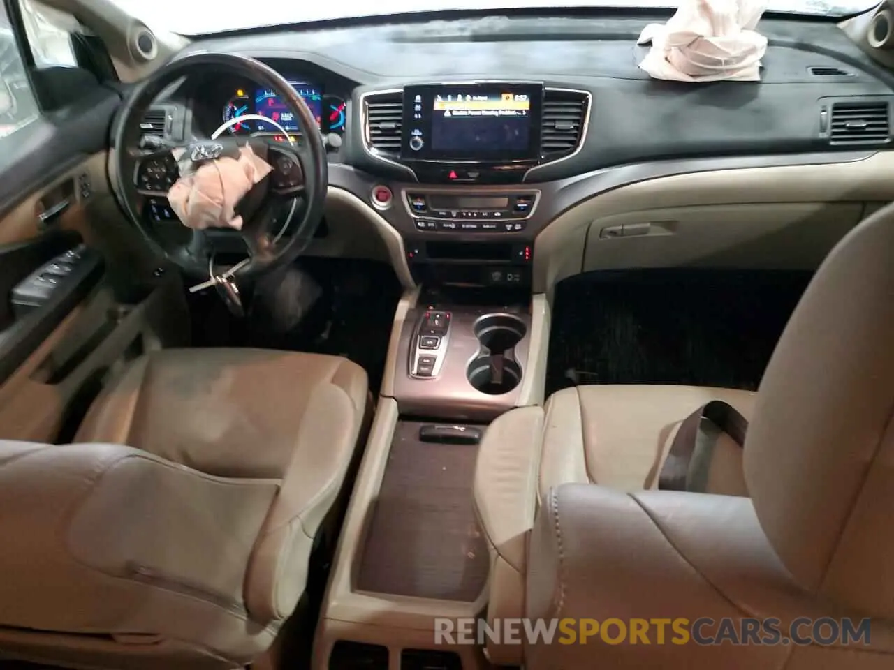 8 Photograph of a damaged car 5FNYF6H56MB007952 HONDA PILOT 2021