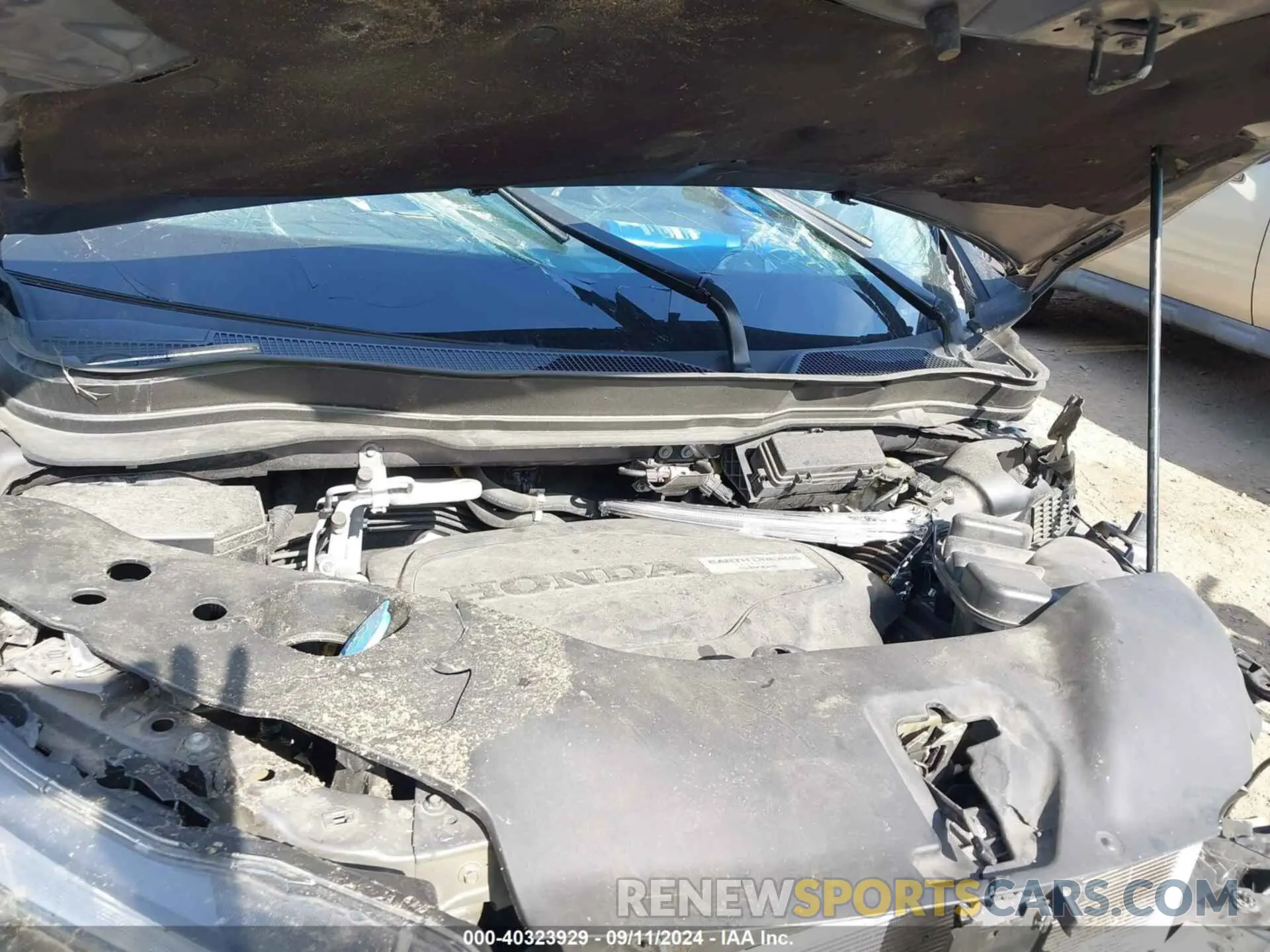 10 Photograph of a damaged car 5FNYF6H56MB010172 HONDA PILOT 2021