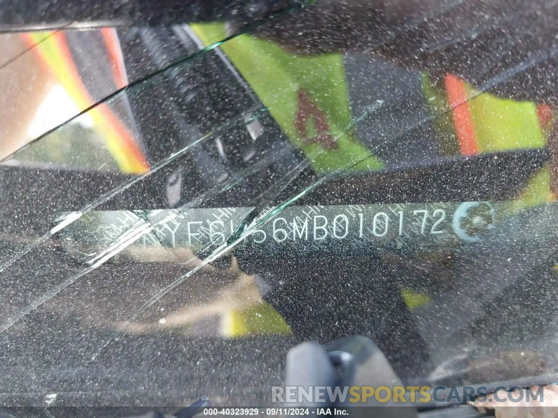 9 Photograph of a damaged car 5FNYF6H56MB010172 HONDA PILOT 2021