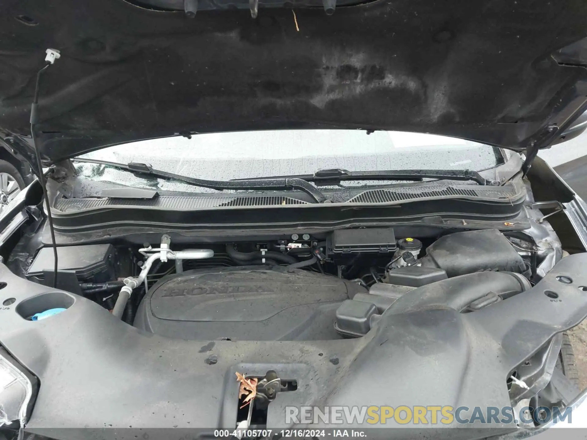 10 Photograph of a damaged car 5FNYF6H56MB038117 HONDA PILOT 2021
