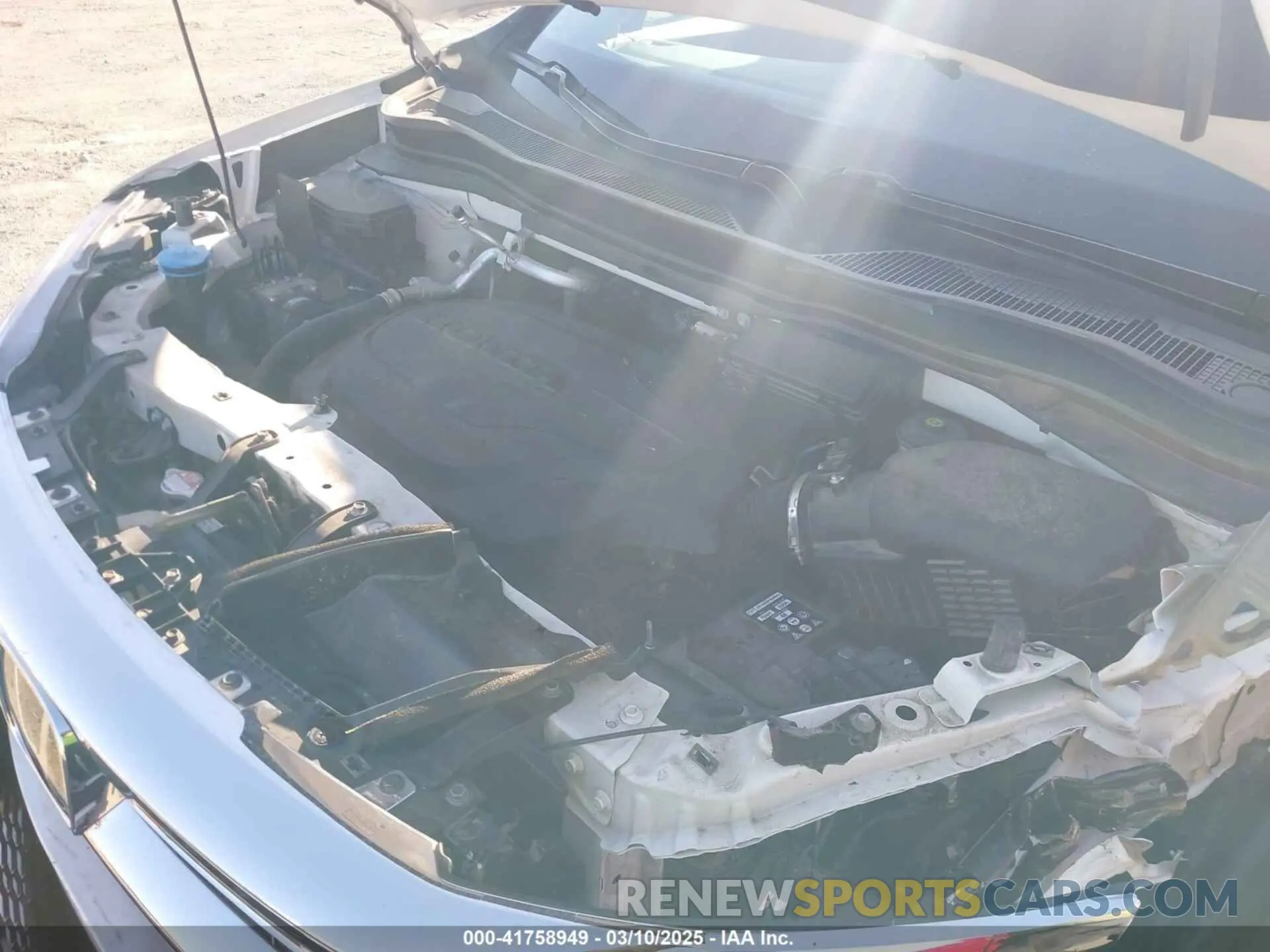 10 Photograph of a damaged car 5FNYF6H56MB049800 HONDA PILOT 2021