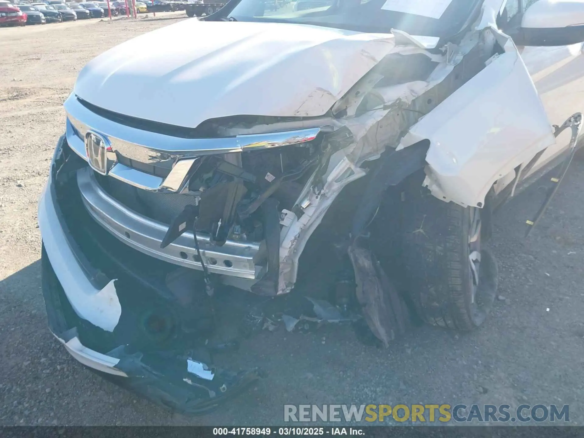 6 Photograph of a damaged car 5FNYF6H56MB049800 HONDA PILOT 2021