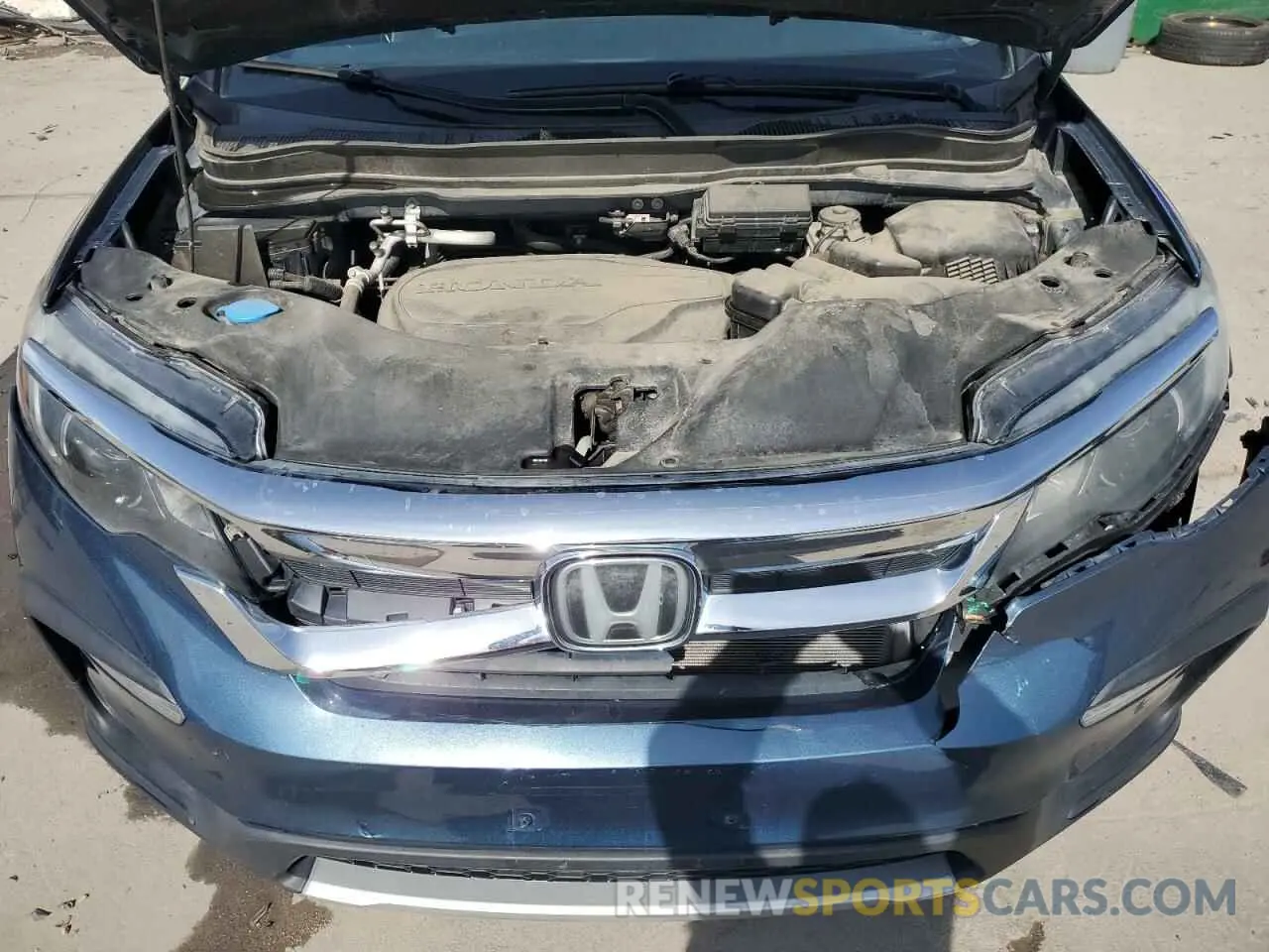 12 Photograph of a damaged car 5FNYF6H57MB046632 HONDA PILOT 2021