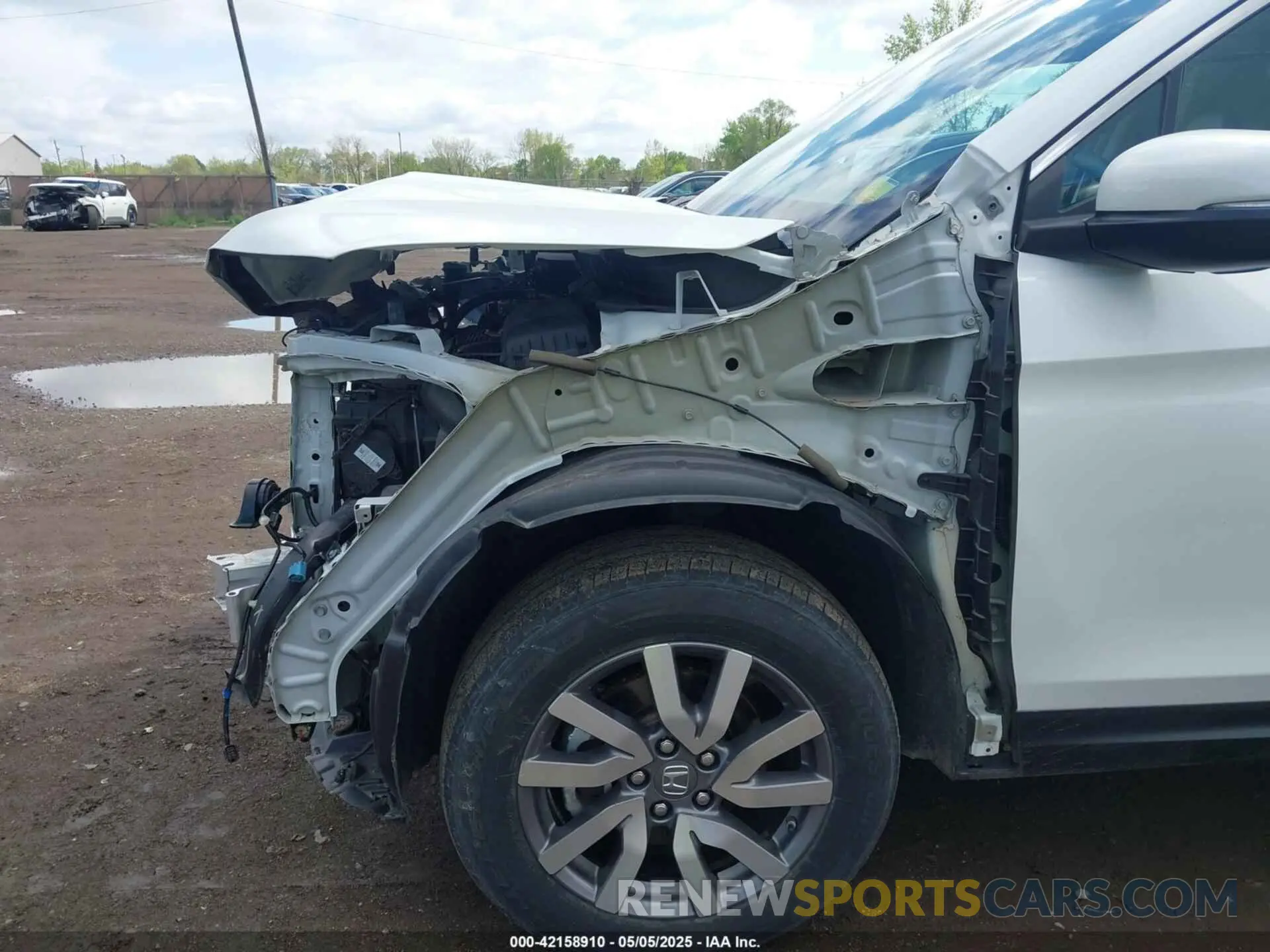 6 Photograph of a damaged car 5FNYF6H57MB054147 HONDA PILOT 2021