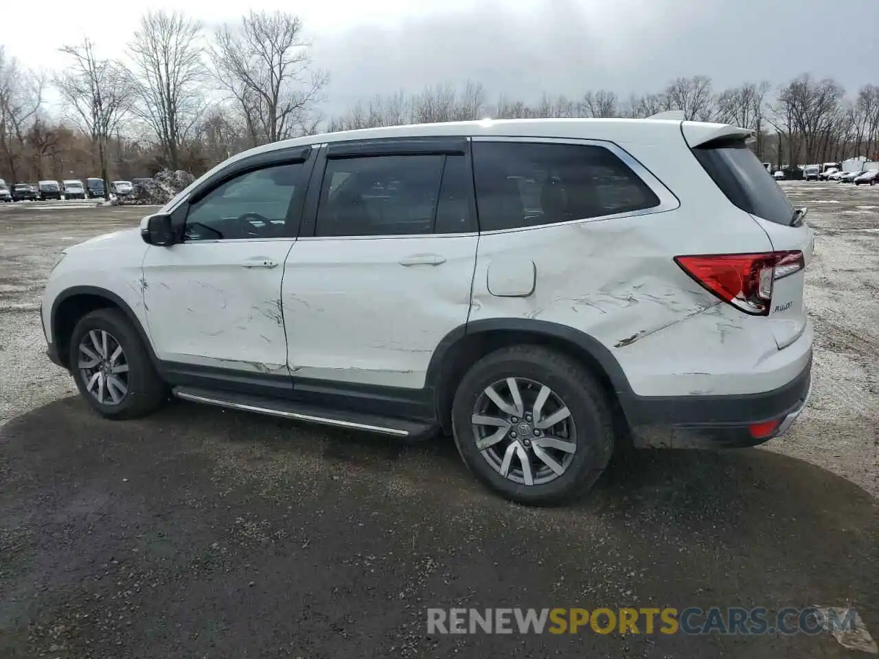 2 Photograph of a damaged car 5FNYF6H58MB077274 HONDA PILOT 2021