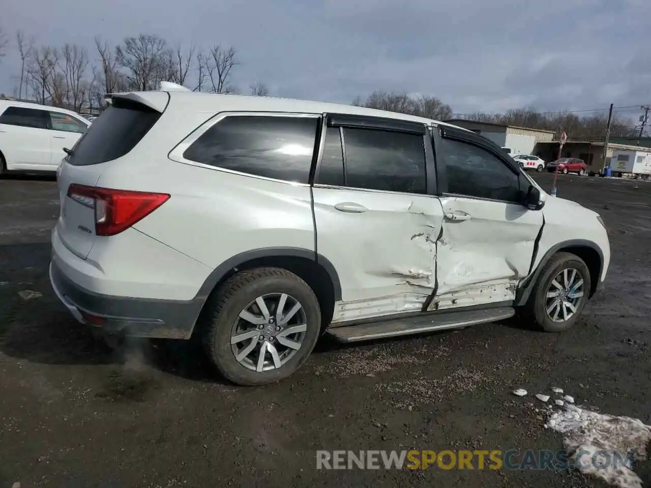 3 Photograph of a damaged car 5FNYF6H58MB077274 HONDA PILOT 2021