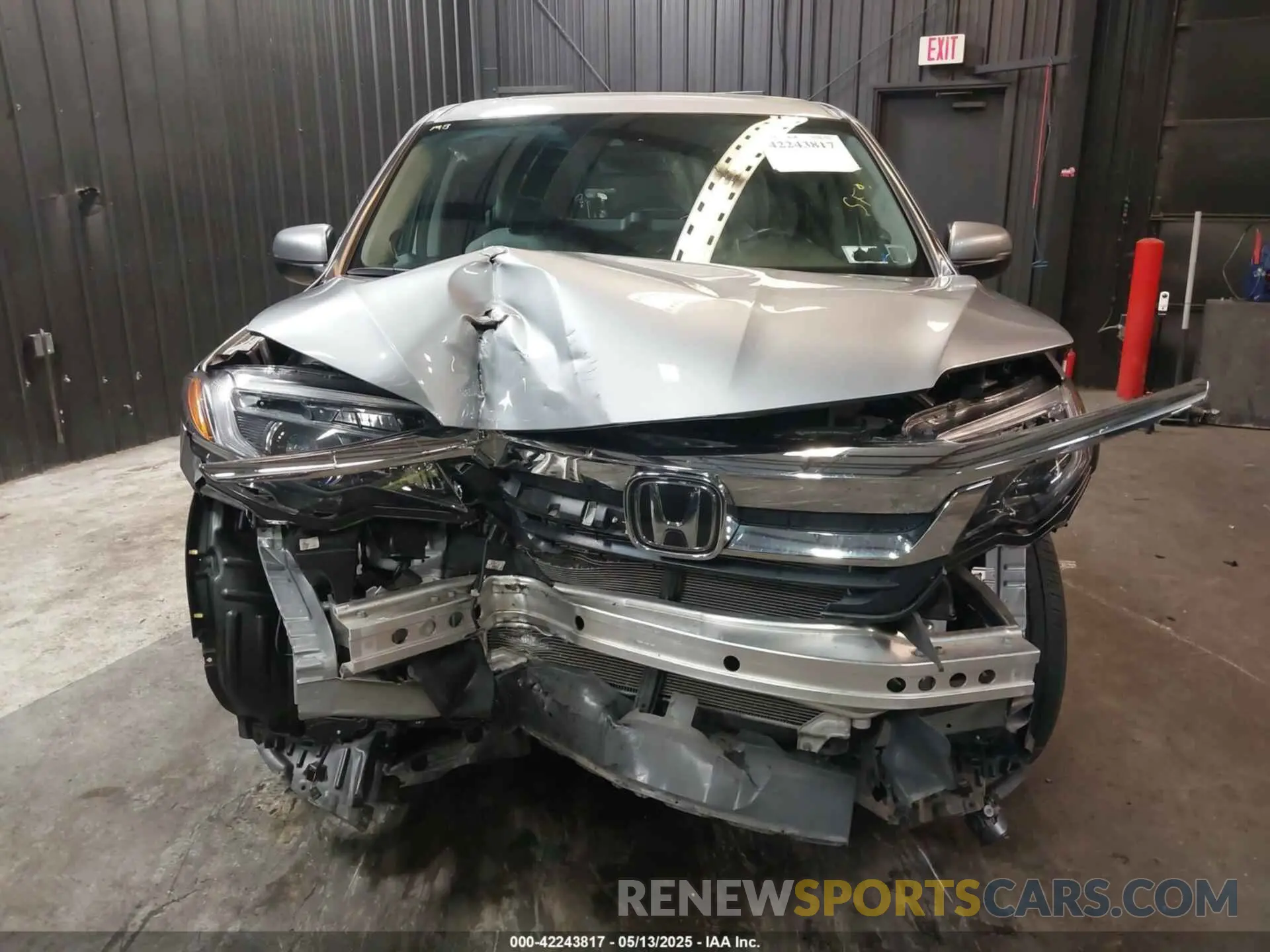 13 Photograph of a damaged car 5FNYF6H59MB047541 HONDA PILOT 2021
