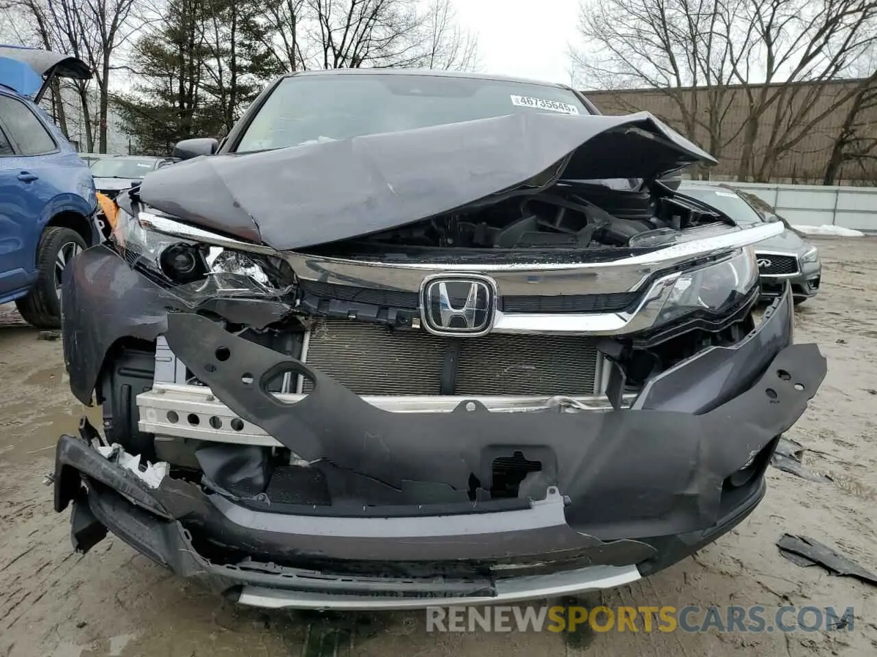5 Photograph of a damaged car 5FNYF6H59MB087005 HONDA PILOT 2021